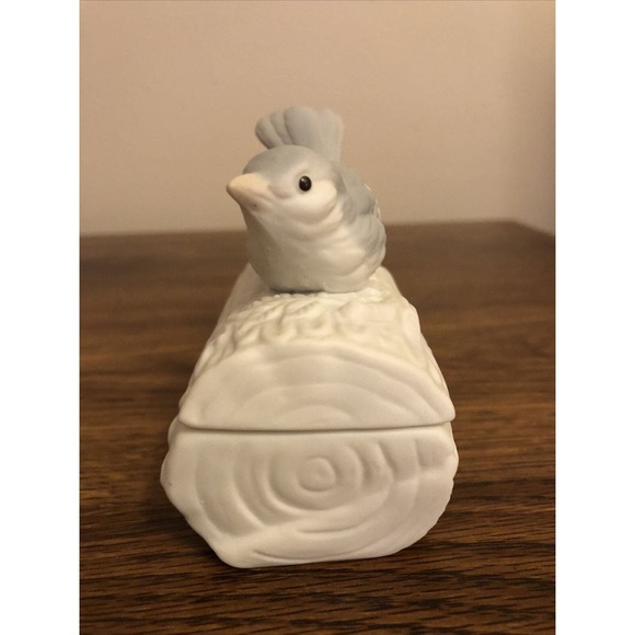 Crowning Touch Collections Trinket Jewelry Blue White Bird - Picture 2 of 5